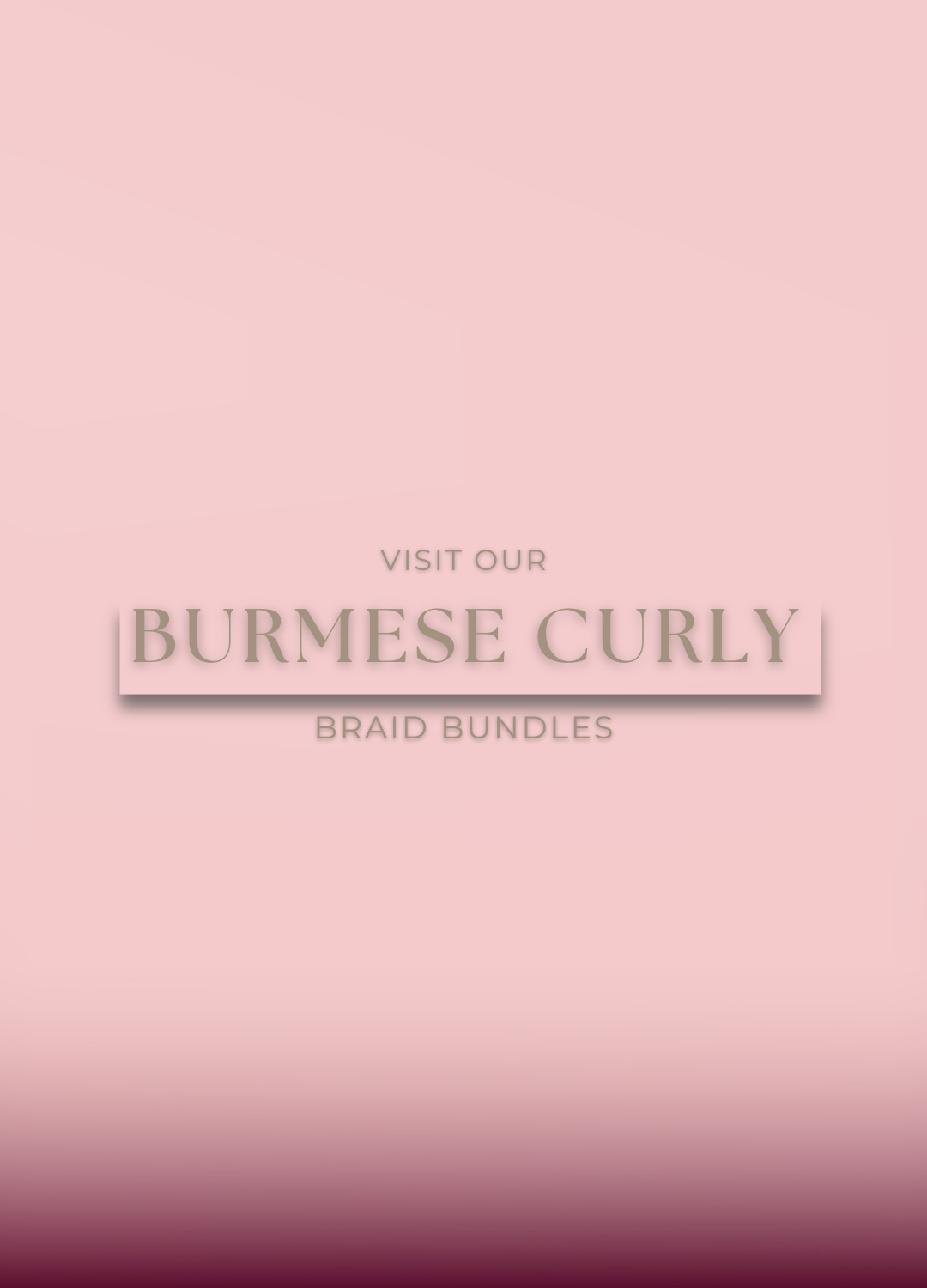 Burmese Curly Bulk Braiding Hair
