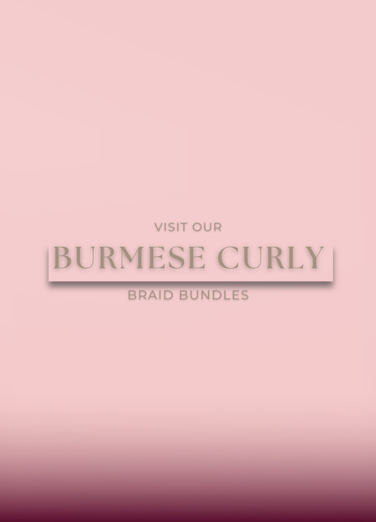 Burmese Curly Bulk Braiding Hair